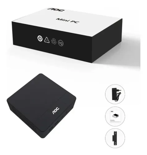 Mini Pc Aoc Intel N150 Ddr4 16gb Ssd 512gb Win 11 Pro D-PCM6