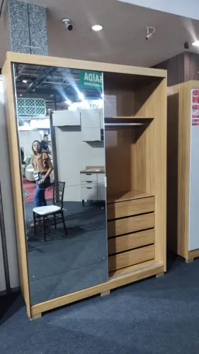 Guarda Roupa Riva 100% MDF 153cm - Novo Direto da Fábrica