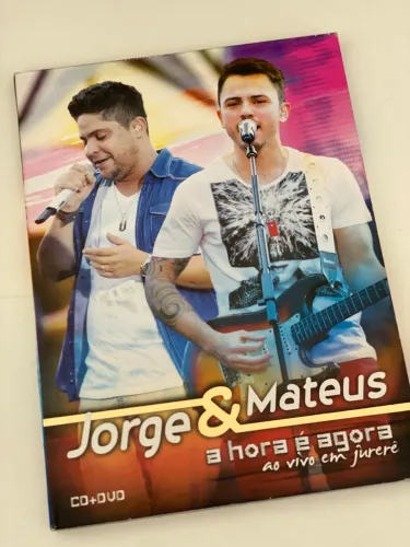 Kit CD e DVD Jorge e Mateus A hora é agora  