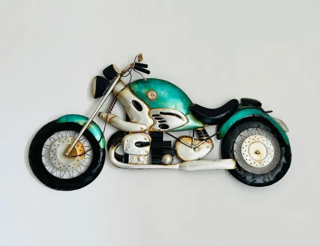 Quadro decorativo moto vintage