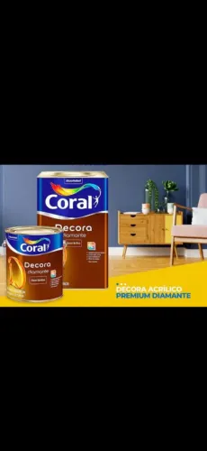 Tinta coral semi brilho 590,00