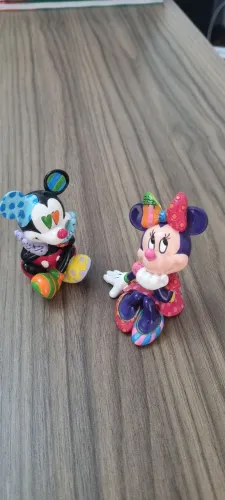 Romero Brito Mickey e Minie colecionadores Romero Brito