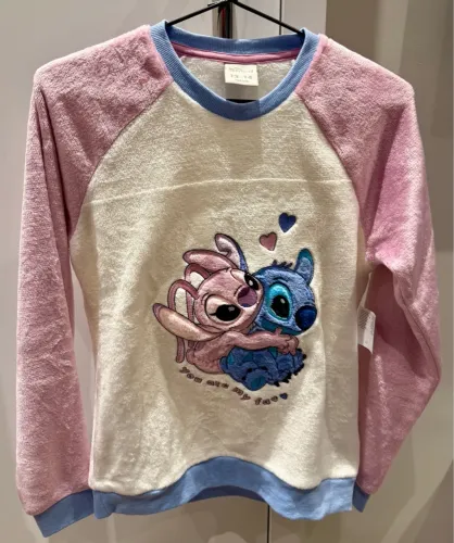 Pijama infantil Disney - Lilo & Stitch - Tamanho 13-14