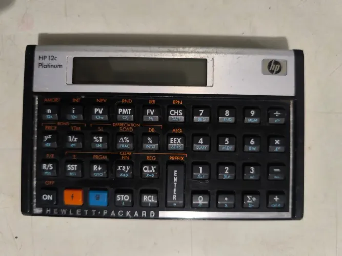 Calculadora HP 12C Platinum