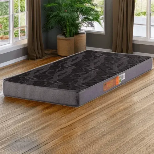 Colchão de solteiro preto polar 88x188x12
