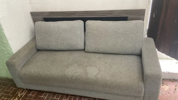 Sofá Cinza 3 lugares