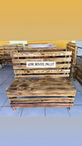 Banco de Madeira Rústico pallet