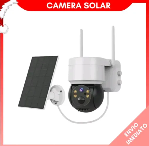 Camera solar 3MP PTZ bateria