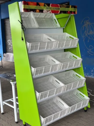 Fruteira polar com 8 caixas
