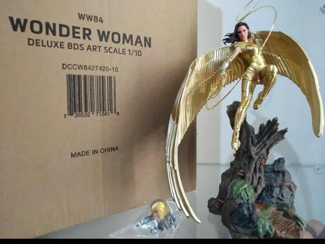 WW84 + cheetah bds art scale 1/10 Iron studios