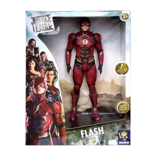 Boneco Flash Mimo Gigante - Liga da Justiça DC Comics