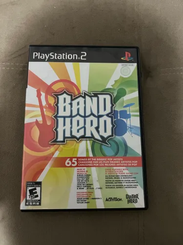 Band Hero ps2 original completo 