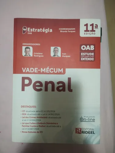 Vade-Mécum Penal 11ª Edição - OAB Estratégia