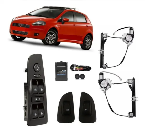 PROMOÇÃO DIA TRABALHO: Kit Vidro Elétrico 2 ou 4 Portas Carro Caminhão?