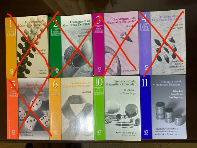Livros fundamentos de matemática elementar