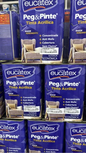 TINTA ACRÍLICA EUCATEX 18L