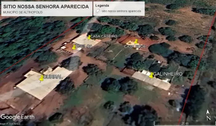  Sitio em Altinopolis na Aguas Vistuosas com 03 alqueires - R$ 950000,00