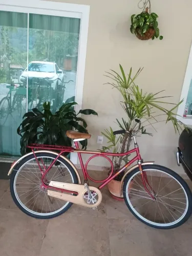 Bicicleta Antiga Monark Barra circular 1984 raridade Não é Monareta 