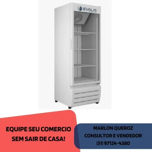 Freezer Braslar 500 Litros Branco Novo