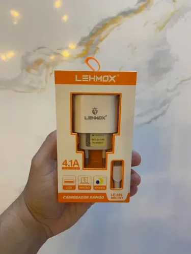 Carregador Rápido 4.1A Lehmox - Usb, Micro e Aparelho