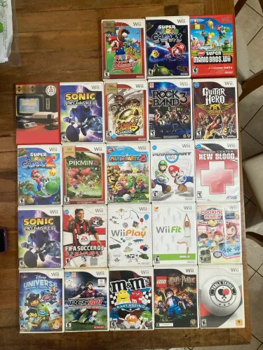 Jogos Originais Nintendo Wii Valores na descrição (Envio OLX PAY)