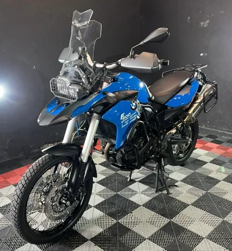 BMW F800 GS 2014 Azul -  Só Venda - Obs. Não estou Desesperado pra vender.