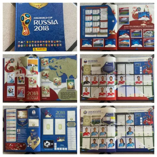 Álbum de Figurinhas Copa do Mundo 2018