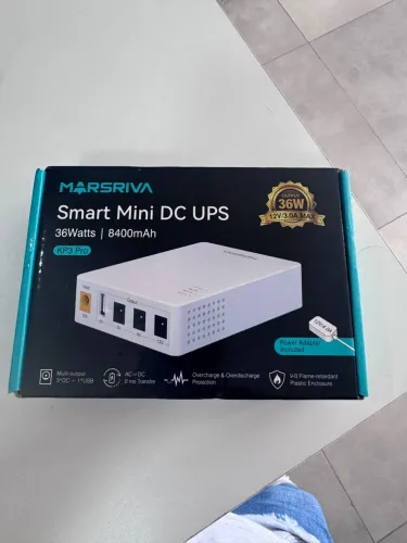 Smart Mini DC UPS MARSRIVA 36W 8400mAh
