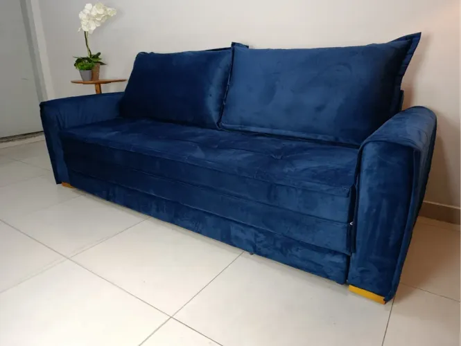 Sofá Cama Maldivas 2,23m de Largura D28- Produto Novo