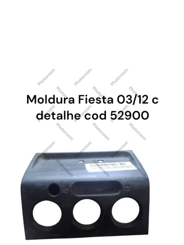 Moldura Comando Fiesta 03/12 C Detalhe Cod 52900