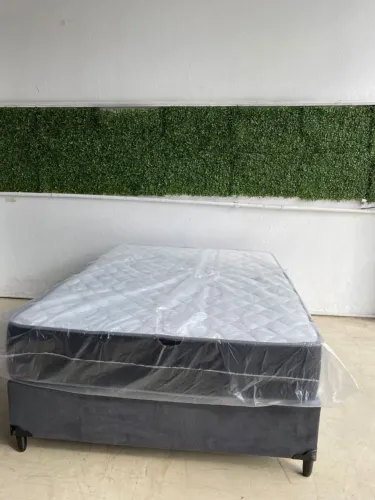 Colchão Casal Molas entrelaçadas em formato bionico distribui uniforme o peso