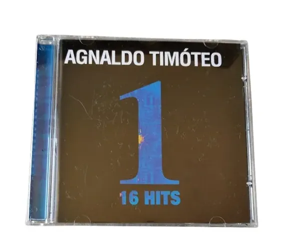 CD Agnaldo Timóteo 16 Hits EMI 2009 MPB