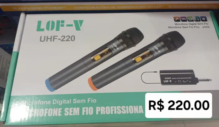 Microfones sem Fio
