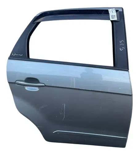 Porta Grand Siena 2017/2019 Traseira Direita Cinza