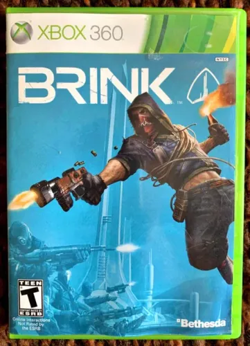 BRINK ORIGINAL XBOX 360 BETHESDA COMPLETO COM MANUAL ACEITO OLX PAY