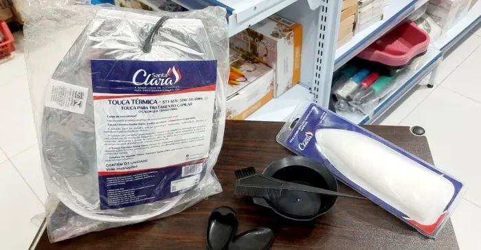 Touca Térmica Santa Clara - Para tratamento capilar