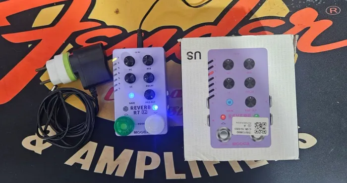 Pedal Mooer Reverb R7 X2 - Oportunidade