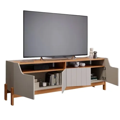 Rack moderno com design elegante 100% MDF!! L99m