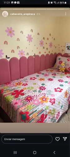 Cabeceira modular Nuvem 