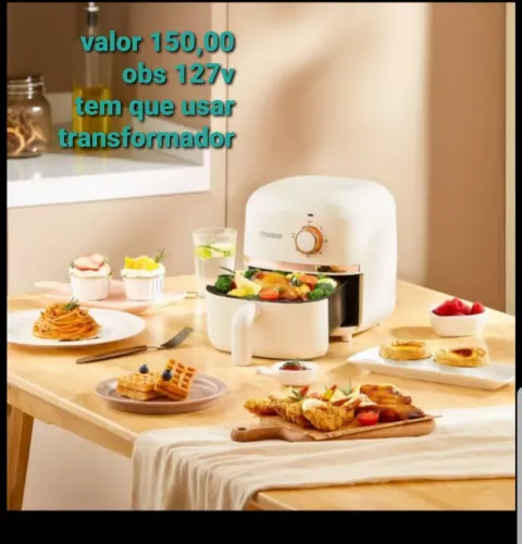 Fritadeira Elétrica Air Fryer - Cozinha Prática e Saudável!