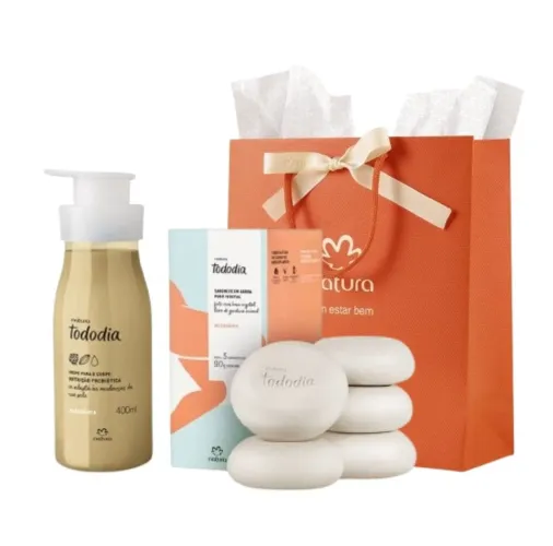 Kit Natura Tododia - MACADÂMIA (hidratante + sabonete)