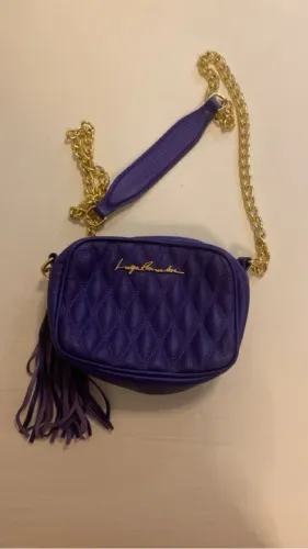 Bolsa couro Luiza Barcelos