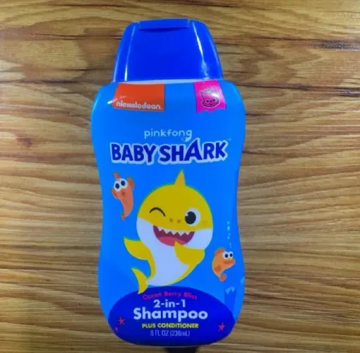 shampoo 2 em 1 baby shark importado (novo)