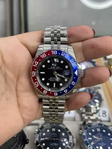 Relógio Premium Automático Visor em Safira a pronta entrega ou envio