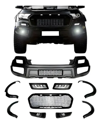 Kit Transformação Frente Ford Ranger Raptor 2017 a 2020 - Visual Esportivo