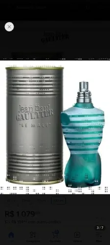 Jean Paul Gaultier original lacrado 200ml
