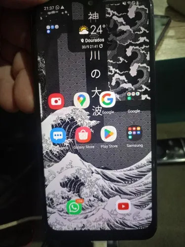 4 celulares Samsung ler anúncio