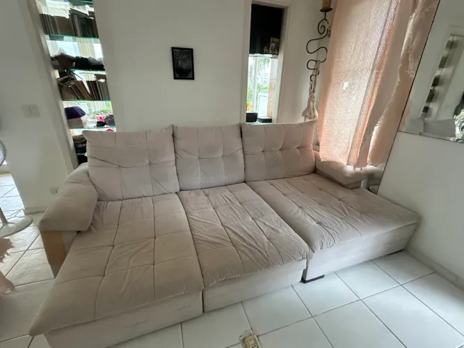 Vendo sofá retrátil com 6 posições