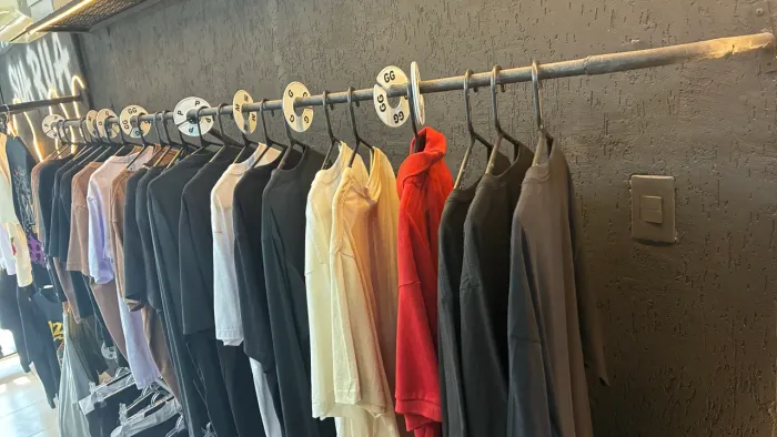 Arara de roupas 