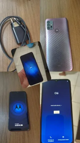 Moto g30 usado novo com carregador 